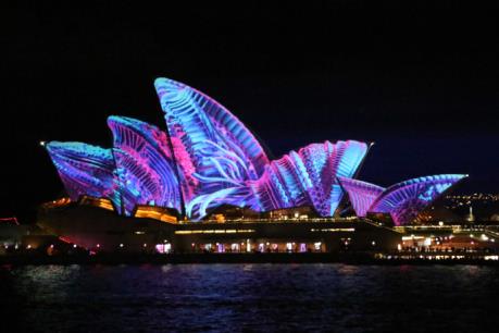 Lung linh lễ hội ánh sáng Vivid Sydney 2017