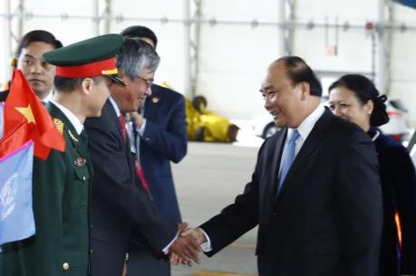 Thủ tướng Nguyễn Xuân Phúc tới New York, bắt đầu thăm chính thức Hoa Kỳ