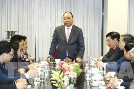 Thủ tướng Nguyễn Xuân Phúc thăm Phái đoàn Thường trực Việt Nam tại Liên hợp quốc
