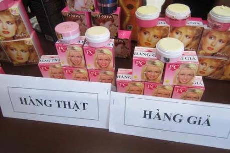 Campuchia thu giữ hơn 30 tấn mỹ phẩm giả