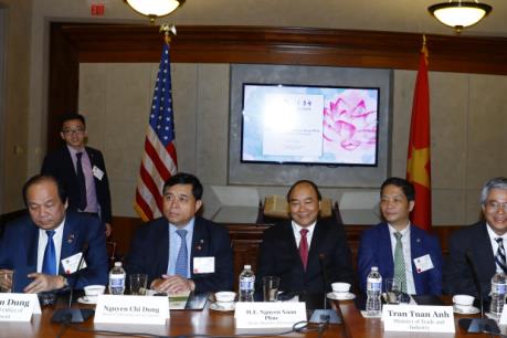 Thủ tướng Chính phủ Nguyễn Xuân Phúc tiếp Đại diện thương mại Hoa Kỳ
