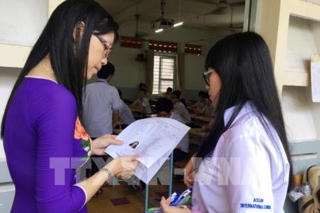 Kỳ thi tuyển sinh lớp 10: TP Hồ Chí Minh không có trường hợp vi phạm trong ngày đầu 