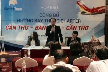 WorldTrans mở 10 chuyến bay thẳng Cần Thơ - Bangkok - Cần Thơ trong dịp hè 2017