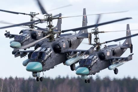 Quân đội Nga sẽ được trang bị hàng chục trực thăng Ka-52 Alligator