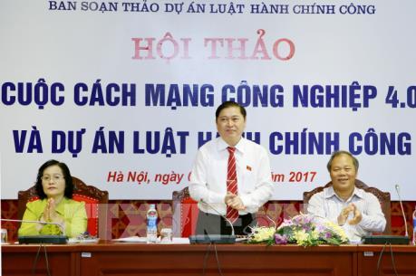 Cải cách hành chính để tiếp cận cuộc cách mạng công nghiệp 4.0