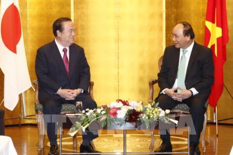 Thủ tướng Nguyễn Xuân Phúc tiếp Thống đốc tỉnh Ibaraki