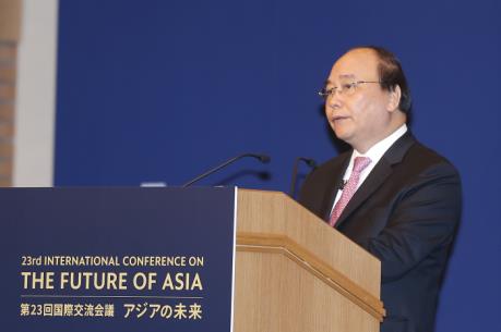 Thủ tướng Nguyễn Xuân Phúc dự Hội nghị Tương lai châu Á