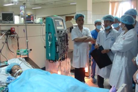 Bộ Y tế bổ sung máy chạy thận cho Bệnh viện  đa khoa tỉnh Hòa Bình