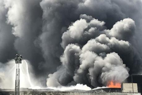 Cháy tại Công ty Cổ phần Nhiệt điện Phả Lại