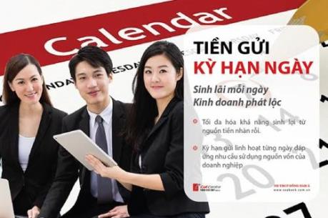SeABank ra mắt sản phẩm tiền gửi kỳ hạn ngày dành cho khách hàng pháp nhân