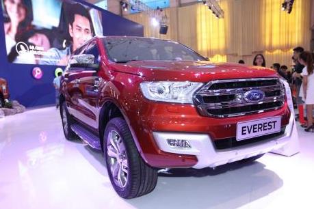 Sức tiêu thụ của Ford Everest tại Việt Nam tăng trưởng tới hơn 2 lần