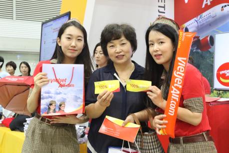 VietJet Air tham dự Hội chợ du lịch quốc tế  tại Hàn Quốc