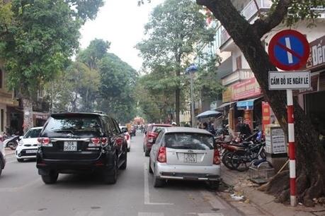 Từ ngày 13/6 trên phố Thi Sách phương tiện sẽ đỗ xe theo ngày chẵn, ngày lẻ