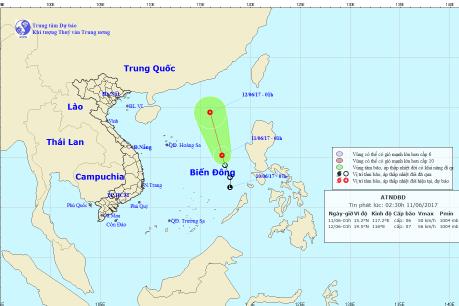 Tin mới nhất về áp thấp nhiệt đới trên Biển Đông