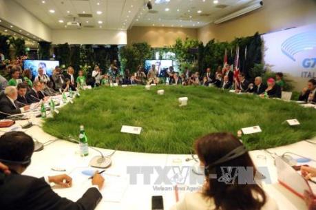 Đại diện của Mỹ rút sớm khỏi Hội nghị Bộ trường Môi trường G7