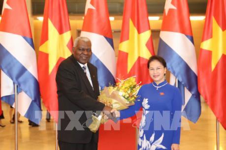 Chủ tịch Quốc hội Nguyễn Thị Kim Ngân đón, hội đàm với Chủ tịch Quốc hội Cộng hòa Cuba