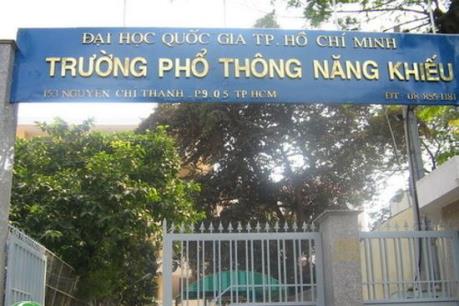 Xem điểm thi và điểm chuẩn vào lớp 10 trường Phổ thông Năng khiếu TP.HCM