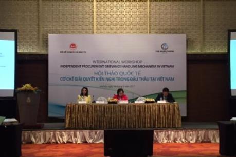 Đề xuất cơ chế giải quyết kiến nghị trong đấu thầu tại Việt Nam