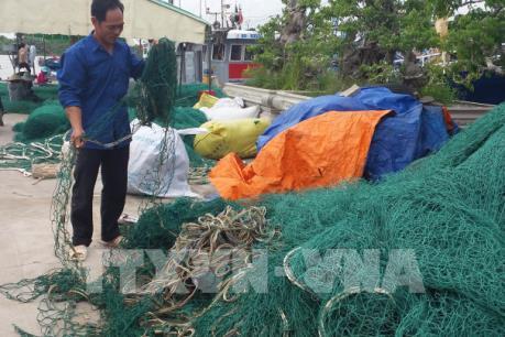 Nhiều ngư dân thiệt hại nặng vì tàu giã cào
