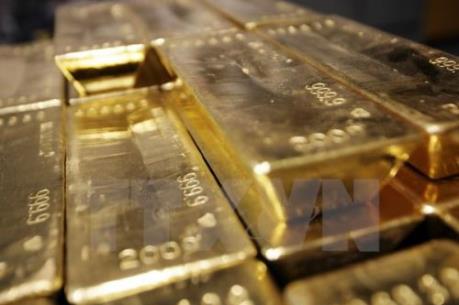 Giá vàng thế giới giảm xuống gần mức thấp nhất trong 5 tuần
