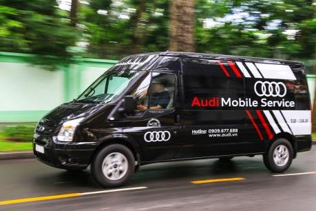 Audi chính thức ra mắt dịch vụ lưu động phục vụ APEC 2017