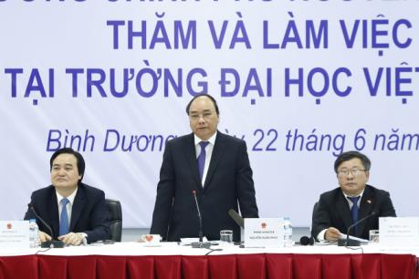Thủ tướng Chính phủ Nguyễn Xuân Phúc thăm Đại học Việt Đức