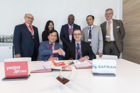 VietJet Air và Safran ký kết hợp tác nâng cao hiệu suất khai thác đội tàu bay