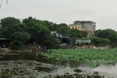 Hà Nội: Khẩn trương làm rõ sai phạm về sử dụng đất, trật tự xây dựng tại hồ Đầm Trị
