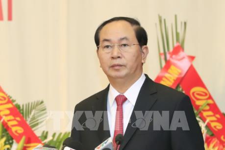 Chủ tịch nước Trần Đại Quang trả lời phỏng vấn báo chí Liên bang Nga và Belarus