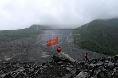 Vụ lở đất tại Trung Quốc: Vẫn có nguy cơ xảy ra lở đất ở Tứ Xuyên