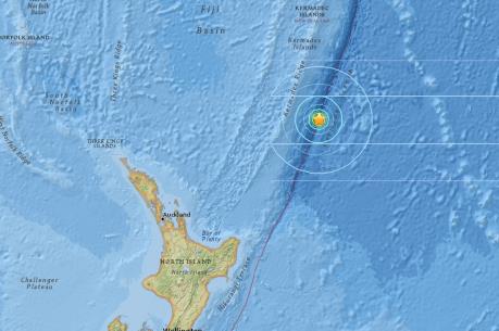 Liên tiếp xảy ra động đất mạnh ngoài khơi New Zealand