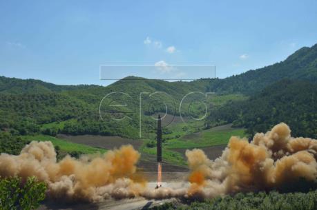 Vụ phóng tên lửa của Triều Tiên: Bộ Quốc phòng Nga tin rằng đây là một tên lửa tầm trung