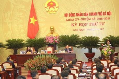 Bế mạc Kỳ họp thứ tư Hội đồng nhân dân thành phố Hà Nội khóa XV
