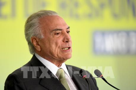 Hạ viện Brazil chỉ định nghị sĩ thụ lý vụ cáo buộc Tổng thống Michel Temer tham nhũng