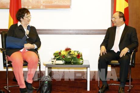 Thủ tướng Nguyễn Xuân Phúc tiếp Bộ trưởng Kinh tế và Năng lượng Liên bang Đức