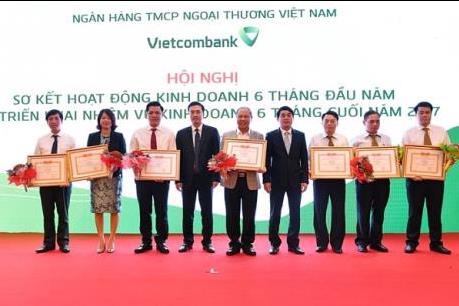 Vietcombank đạt 53,2% kế hoạch lợi nhuận năm 2017