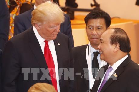 Thủ tướng Nguyễn Xuân Phúc tiếp xúc song phương bên lề Hội nghị thượng đỉnh G20