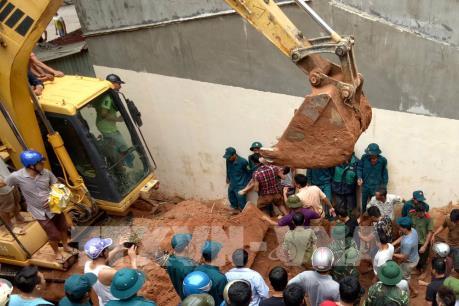 Sạt lở đất ở huyện Hoàng Su Phì (Hà Giang) làm 2 trẻ em tử vong