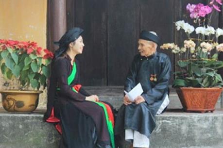Nghệ nhân trăm tuổi vẫn đắm say làn Quan Họ