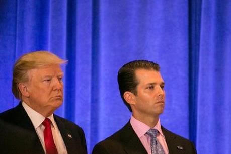 Con trai Tổng thống Mỹ gặp luật sư Nga liên quan đến cuộc bầu cử năm 2016