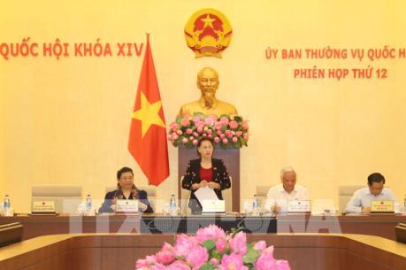 Khai mạc Phiên họp thứ 12 của Ủy ban Thường vụ Quốc hội khóa XIV