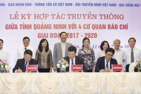 TTXVN phối hợp tuyên truyền, quảng bá toàn diện hình ảnh của tỉnh Quảng Ninh