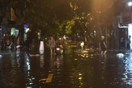 Hà Nội nguy cơ ngập úng cục bộ khi có mưa to