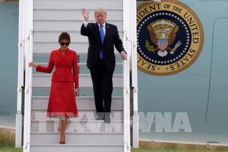 Tổng thống Mỹ muốn gạt sang một bên bất đồng thương mại với Pháp