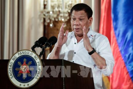 Tổng thống Philippines Rodrigo Duterte được tín nhiệm cao