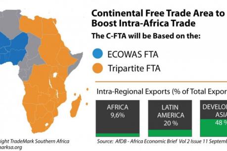 Châu Phi sẽ hình thành FTA trước 30/10/2017