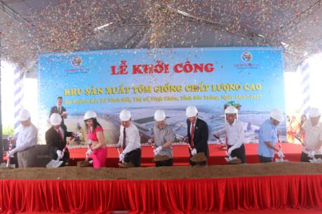 Sóc Trăng: Lần đầu tiên có khu sản xuất tôm giống chất lượng cao