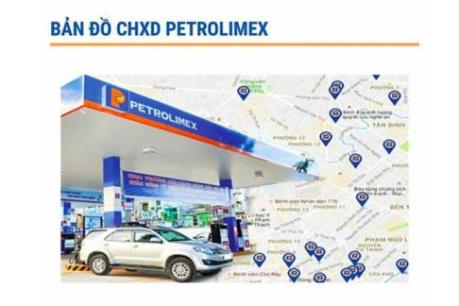 Petrolimex ra mắt tiện ích bản đồ cửa hàng xăng dầu