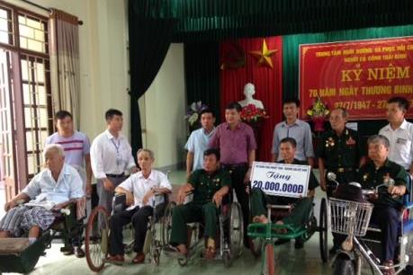 TKV thăm hỏi thương bệnh binh nhân kỷ niệm 70 năm Ngày thương binh liệt sỹ