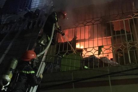 Hà Nội: Cháy nhà 4 tầng, đã có người tử vong